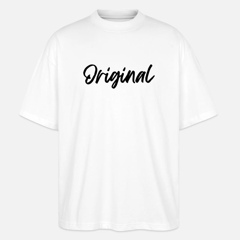 Original - Stanley/Stella Oversized Unisex Organic T-shirt Blaster 2.0 - white