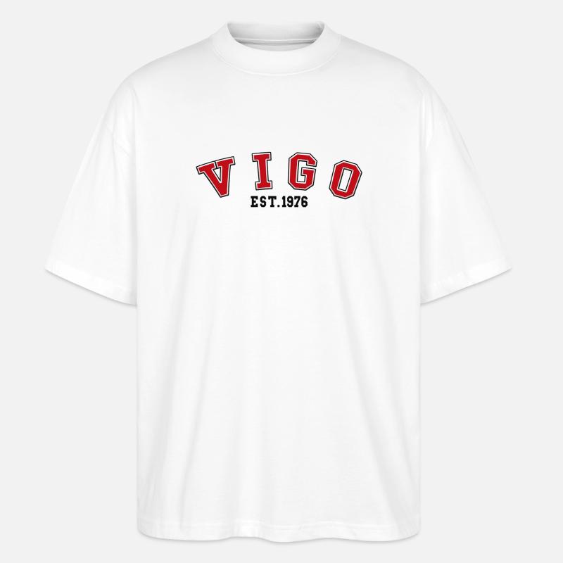 Vigo gegründet 1976 - Stanley/Stella Oversized Unisex Bio T-Shirt Blaster 2.0 - Weiß