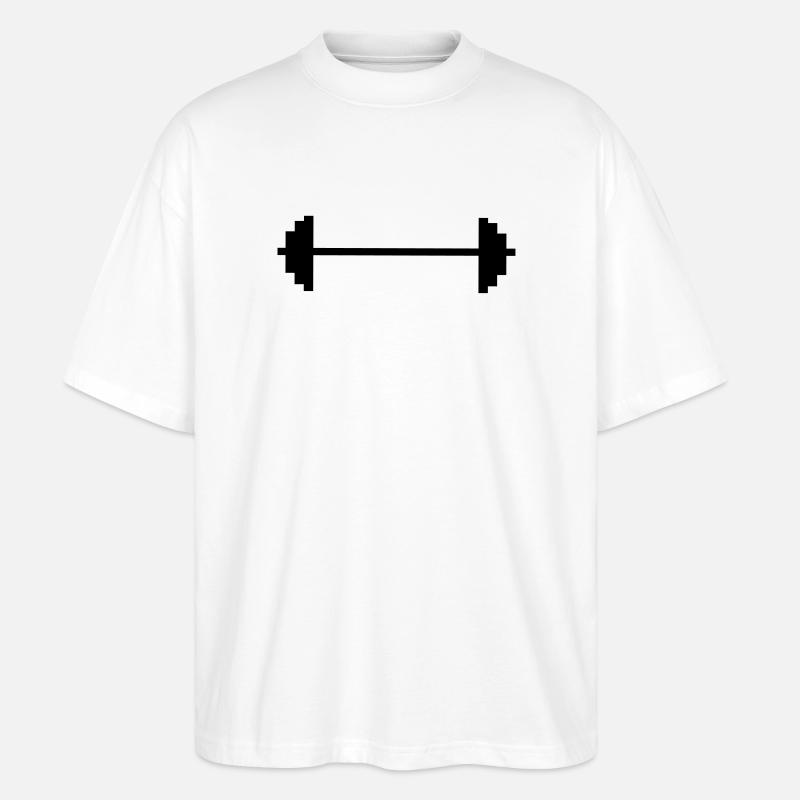 2541614 14692812 gewichte - Stanley/Stella Oversized Unisex Bio T-Shirt Blaster 2.0 - Weiß