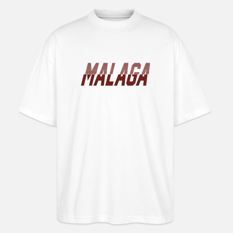Malaga - Stanley/Stella Oversized Unisex Bio T-Shirt Blaster 2.0 - Weiß