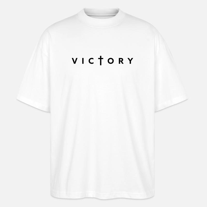 Victory - Stanley/Stella Oversized Unisex Bio T-Shirt Blaster 2.0 - Weiß