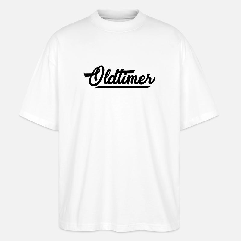 oldtimer - T-shirt bio Blaster 2.0 coupe oversize Stanley/Stella Unisexe - blanc