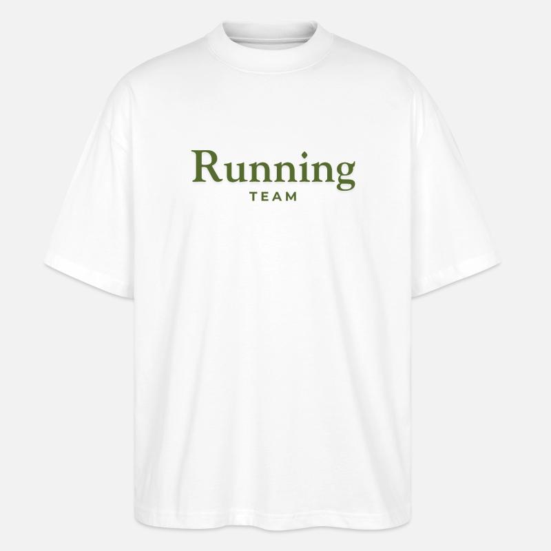 Équipe de course - T-shirt bio Blaster 2.0 coupe oversize Stanley/Stella Unisexe - blanc