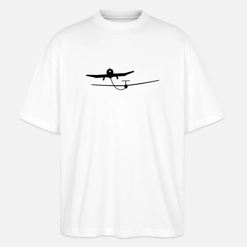 Schleppzug - Stanley/Stella Oversized Unisex Bio T-Shirt Blaster 2.0 - Weiß