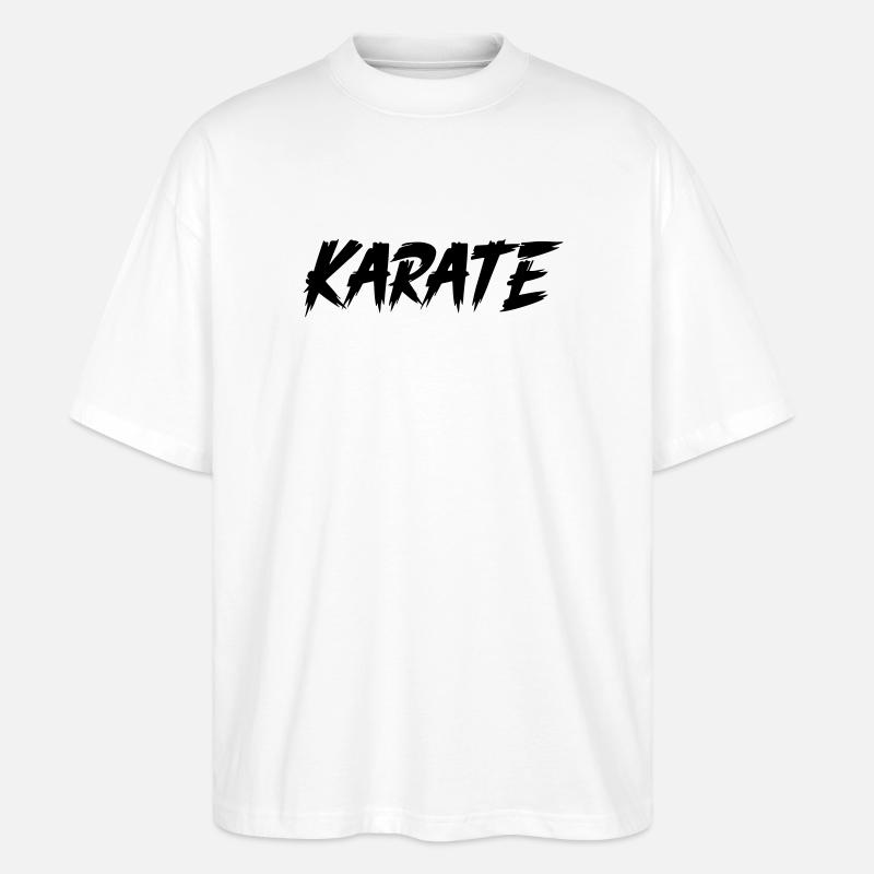 karate - Stanley/Stella Oversized Unisex Bio T-Shirt Blaster 2.0 - Weiß