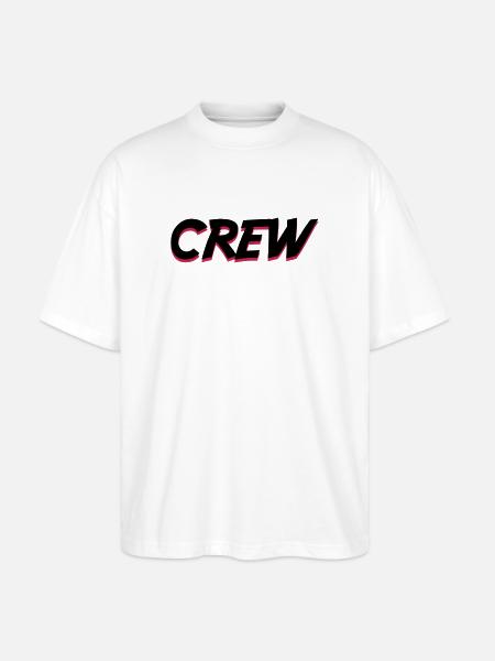 équipage-_-2- - T-shirt bio Blaster 2.0 coupe oversize Stanley/Stella Unisexe - blanc
