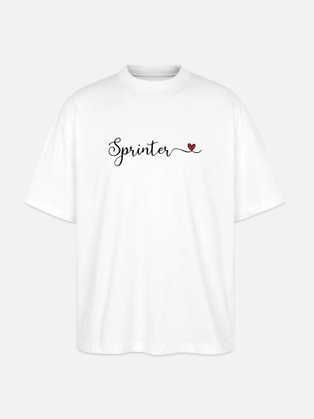 Sprinter - Stanley/Stella Oversized Unisex Bio T-Shirt Blaster 2.0 - Weiß
