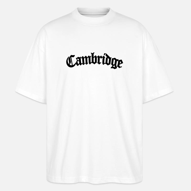 cambridge - Stanley/Stella Oversized Unisex Bio T-Shirt Blaster 2.0 - Weiß