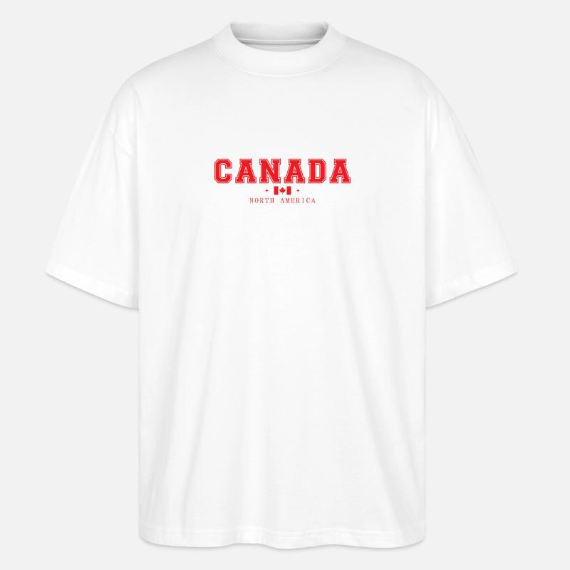 Canada - T-shirt bio Blaster 2.0 coupe oversize Stanley/Stella Unisexe - blanc