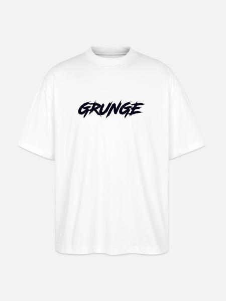 GRUNGE - Stanley/Stella Oversized Unisex Organic T-shirt Blaster 2.0 - white