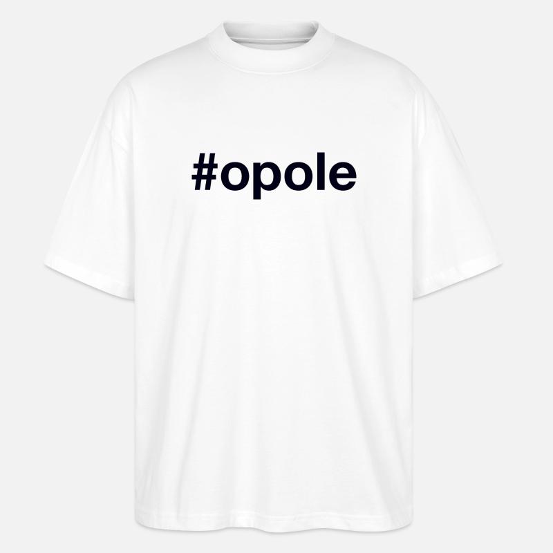 Opole Polska, Pologne - T-shirt bio Blaster 2.0 coupe oversize Stanley/Stella Unisexe - blanc