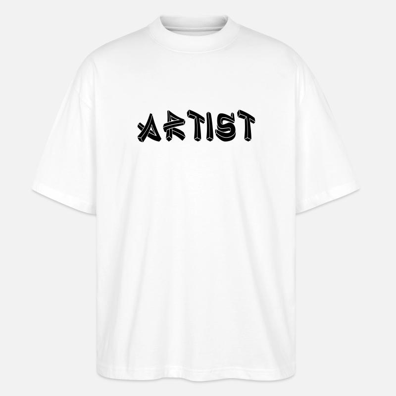 artist - Stanley/Stella Oversized Unisex Bio T-Shirt Blaster 2.0 - Weiß