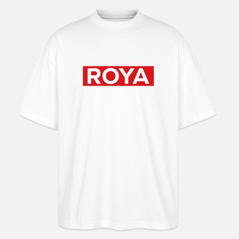 Roya - Stanley/Stella Oversized Unisex Bio T-Shirt Blaster 2.0 - Weiß
