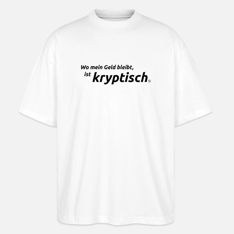 Krypto - Stanley/Stella Oversized Unisex Bio T-Shirt Blaster 2.0 - Weiß