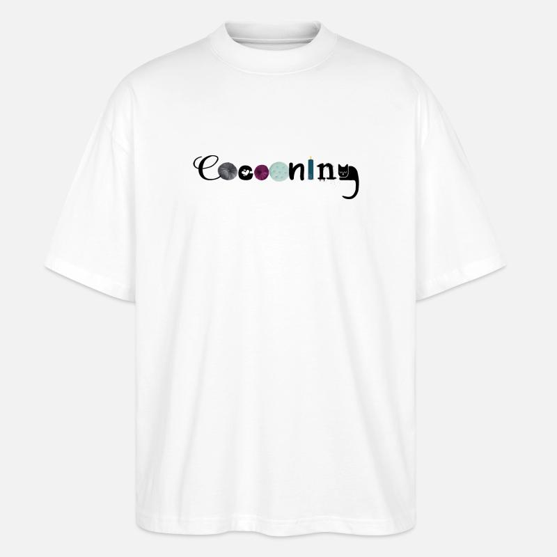 Verzärtelnd - Stanley/Stella Oversized Unisex Bio T-Shirt Blaster 2.0 - Weiß