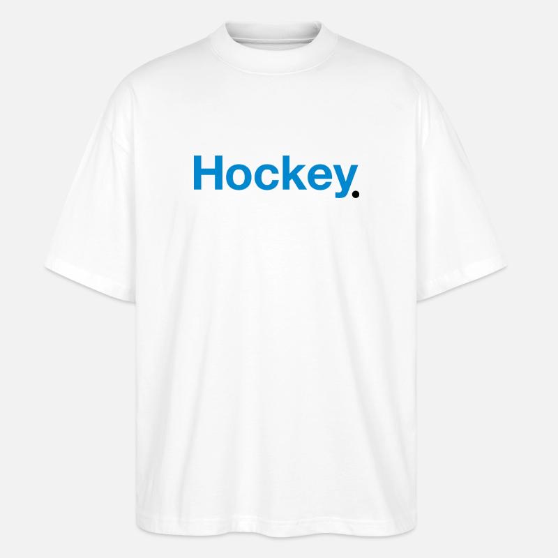 Hockey - Stanley/Stella Oversized Unisex Organic T-shirt Blaster 2.0 - white