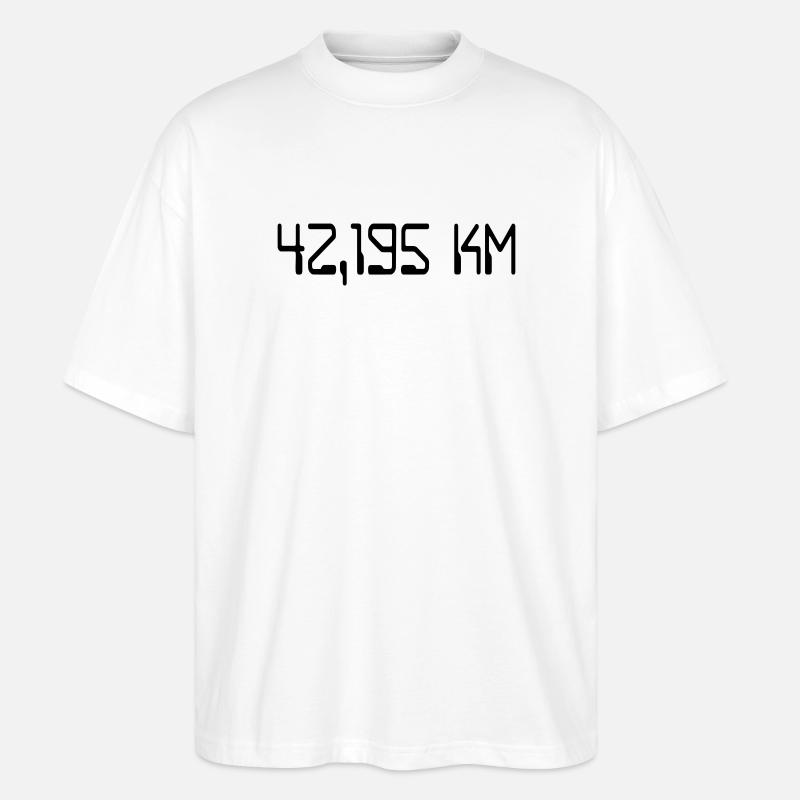 Marathon - Stanley/Stella Oversized Unisex Bio T-Shirt Blaster 2.0 - Weiß