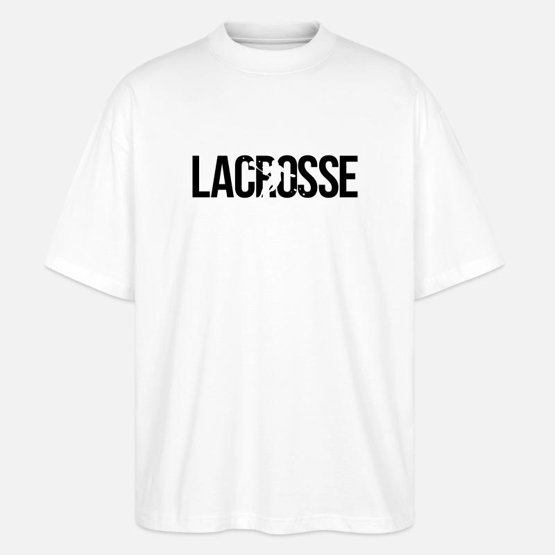 lacrosse - Stanley/Stella Oversized Unisex Bio T-Shirt Blaster 2.0 - Weiß
