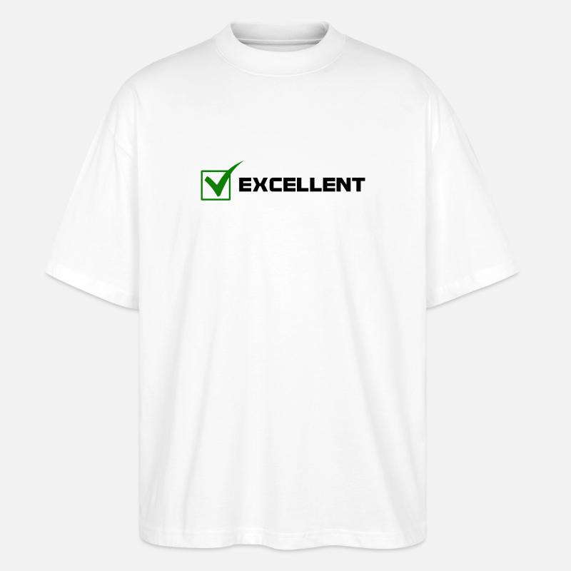 Excellente - T-shirt bio Blaster 2.0 coupe oversize Stanley/Stella Unisexe - blanc