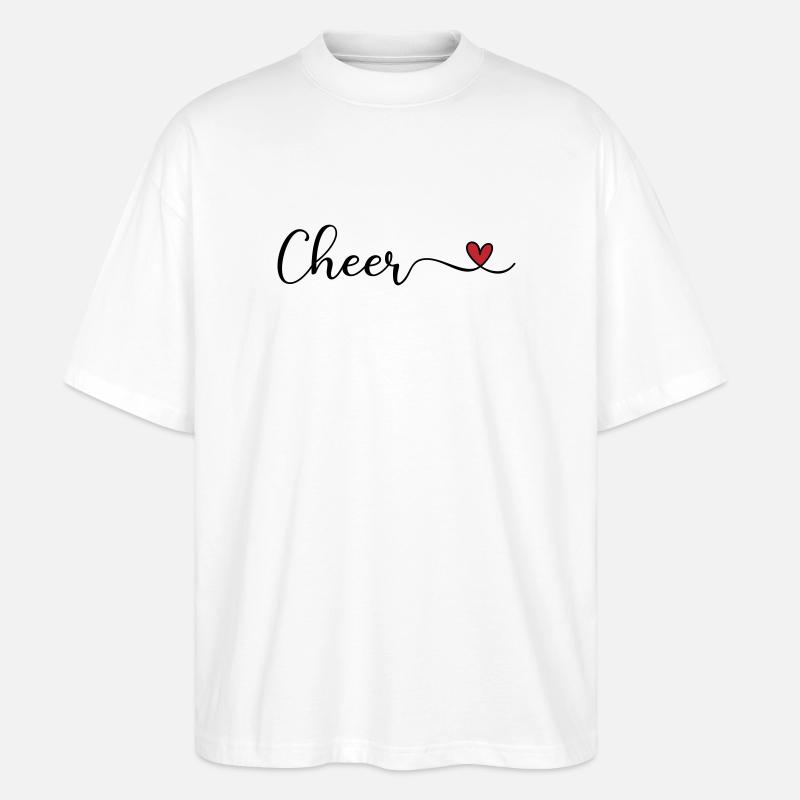 Cheer - Stanley/Stella Oversized Unisex Bio T-Shirt Blaster 2.0 - Weiß
