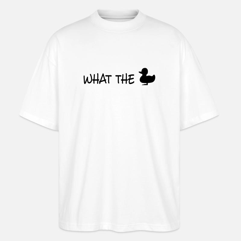 fuck - Stanley/Stella Oversized Unisex Bio T-Shirt Blaster 2.0 - Weiß