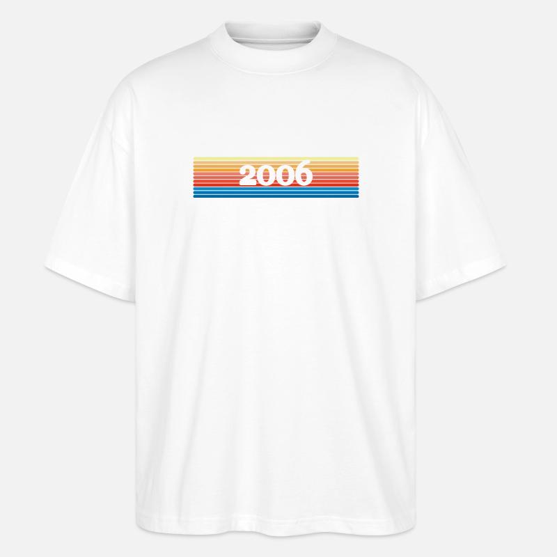 Rainbow 2006 - T-shirt bio Blaster 2.0 coupe oversize Stanley/Stella Unisexe - blanc
