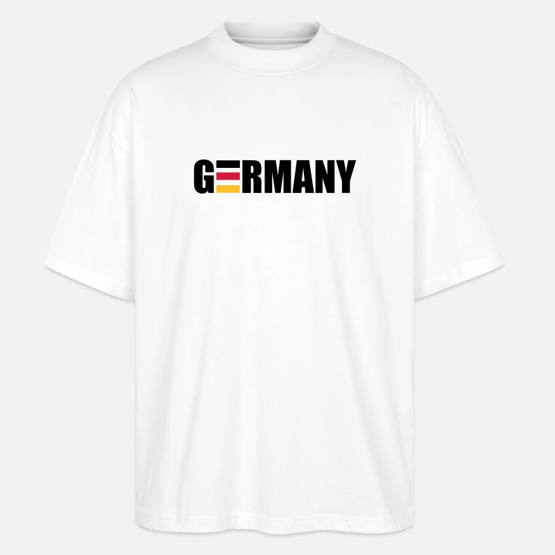 Germany - Stanley/Stella Oversized Unisex Bio T-Shirt Blaster 2.0 - Weiß