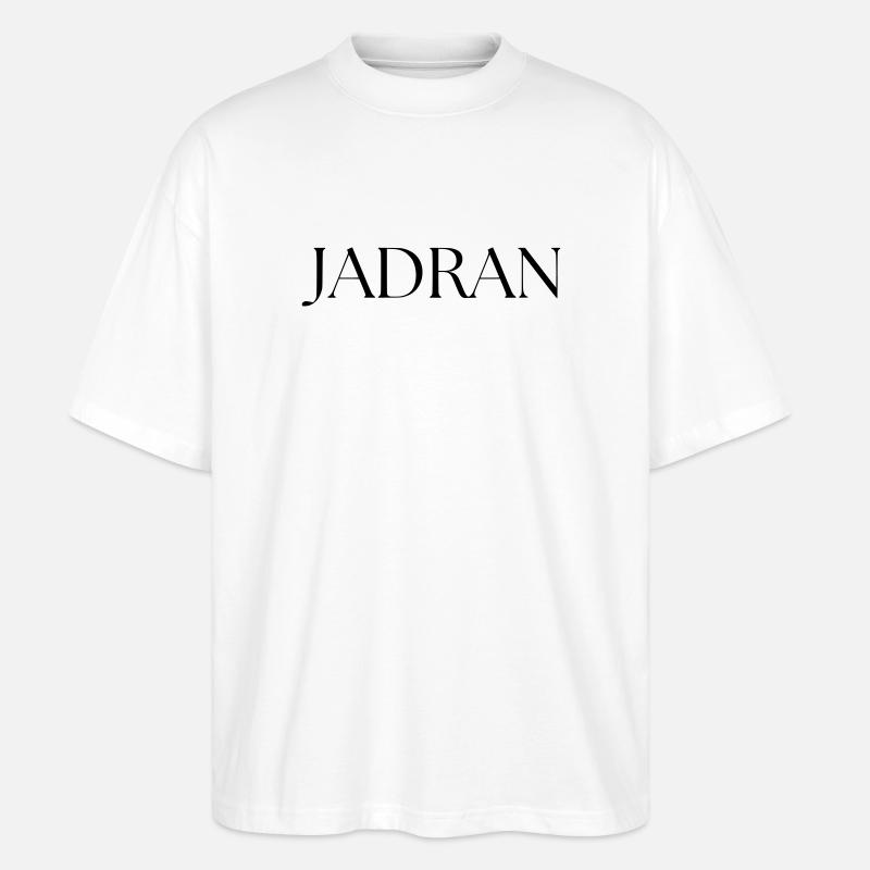JADRAN_-1- - Stanley/Stella Oversized Unisex Bio T-Shirt Blaster 2.0 - Weiß