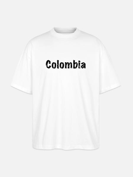 Colombia - Stanley/Stella Oversized Unisex Bio T-Shirt Blaster 2.0 - Weiß