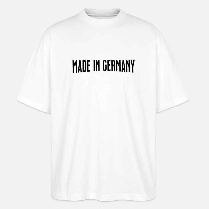 Made in Germany - Stanley/Stella Oversized Unisex Bio T-Shirt Blaster 2.0 - Weiß