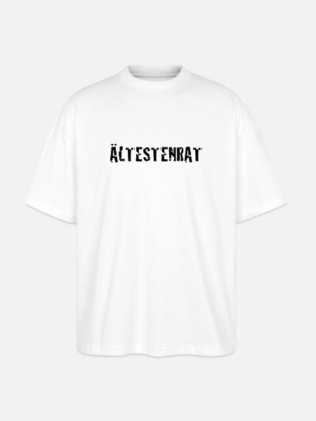Ältestenrat - Stanley/Stella Oversized Unisex Bio T-Shirt Blaster 2.0 - Weiß