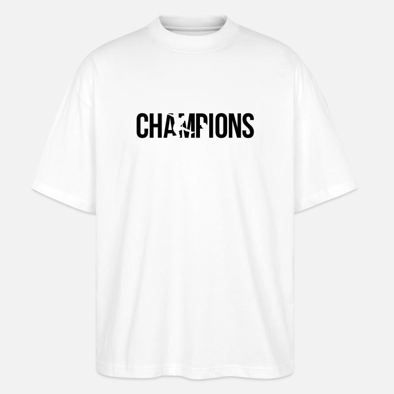 champions - T-shirt bio Blaster 2.0 coupe oversize Stanley/Stella Unisexe - blanc