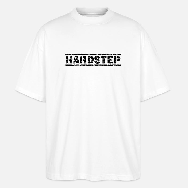 Hardstep - Stanley/Stella Oversized Unisex Bio T-Shirt Blaster 2.0 - Weiß