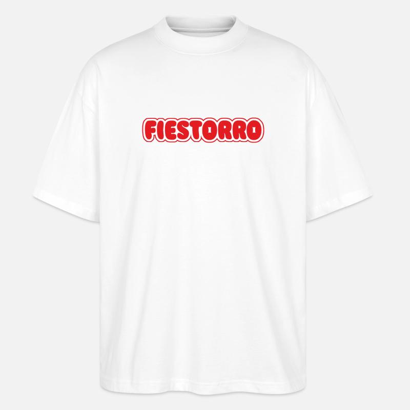 Partei - Stanley/Stella Oversized Unisex Bio T-Shirt Blaster 2.0 - Weiß