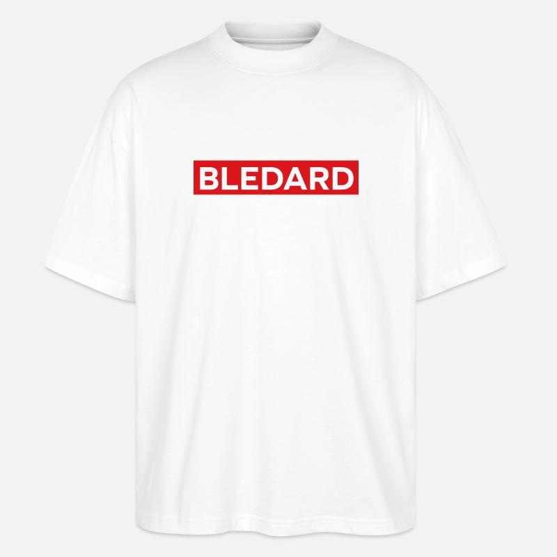 Bledard - Stanley/Stella Oversized Unisex Bio T-Shirt Blaster 2.0 - Weiß