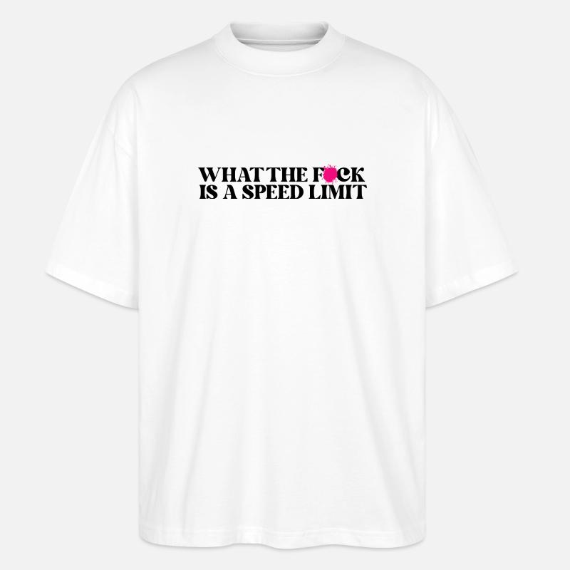 Auto - Stanley/Stella Oversized Unisex Bio T-Shirt Blaster 2.0 - Weiß