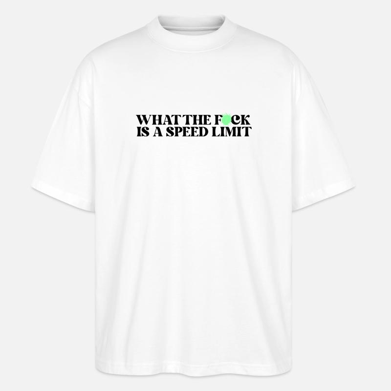 Auto - Stanley/Stella Oversized Unisex Bio T-Shirt Blaster 2.0 - Weiß