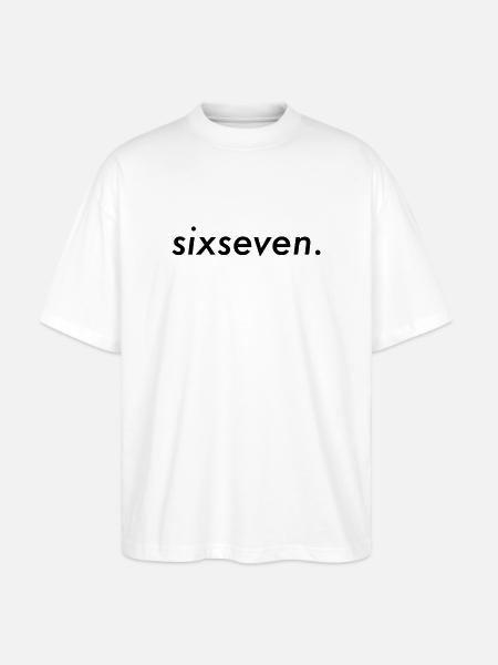 Six-seven - Stanley/Stella Oversized Unisex Bio T-Shirt Blaster 2.0 - Weiß