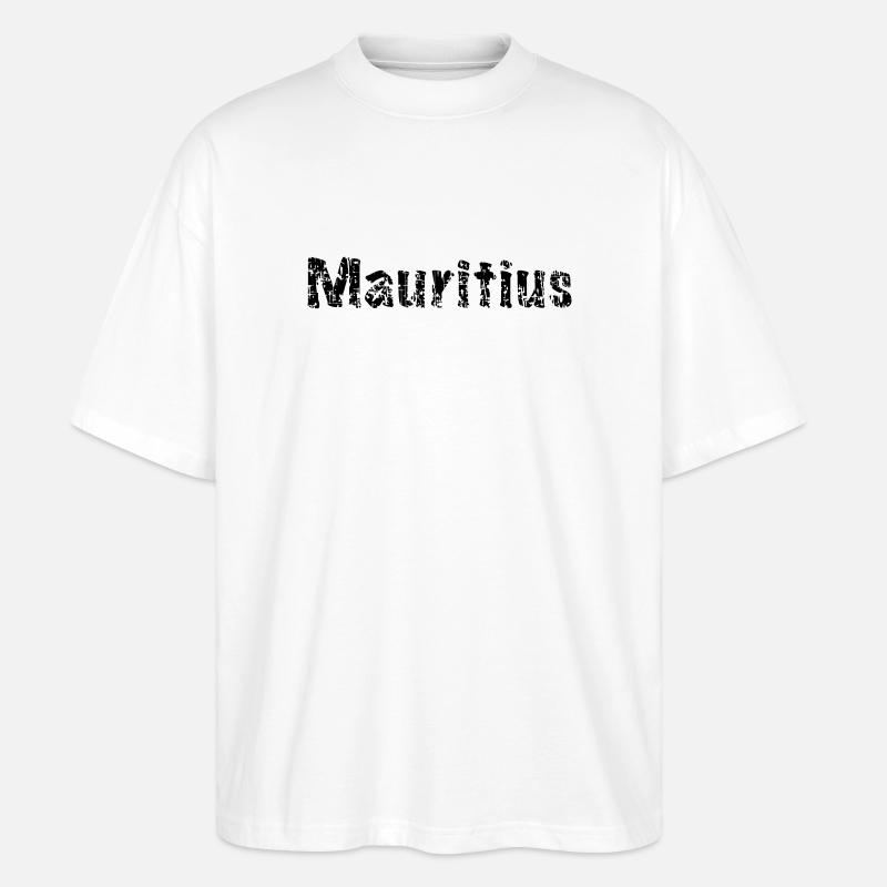 Mauritius - Stanley/Stella Oversized Unisex Bio T-Shirt Blaster 2.0 - Weiß