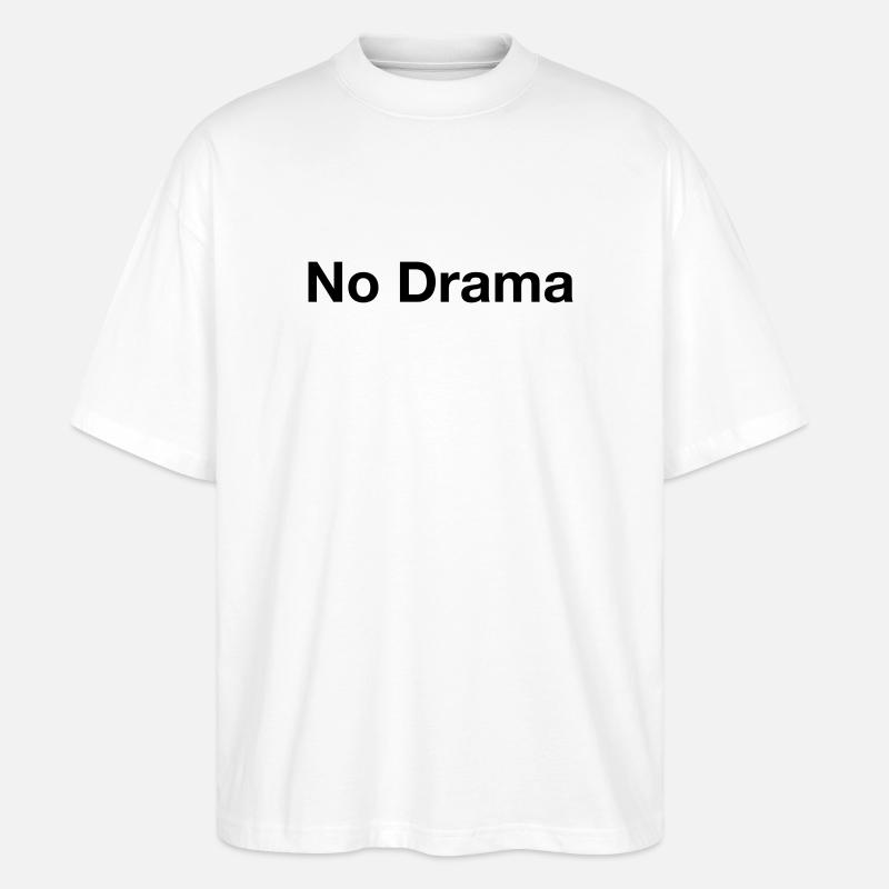 Pas de drame - T-shirt bio Blaster 2.0 coupe oversize Stanley/Stella Unisexe - blanc