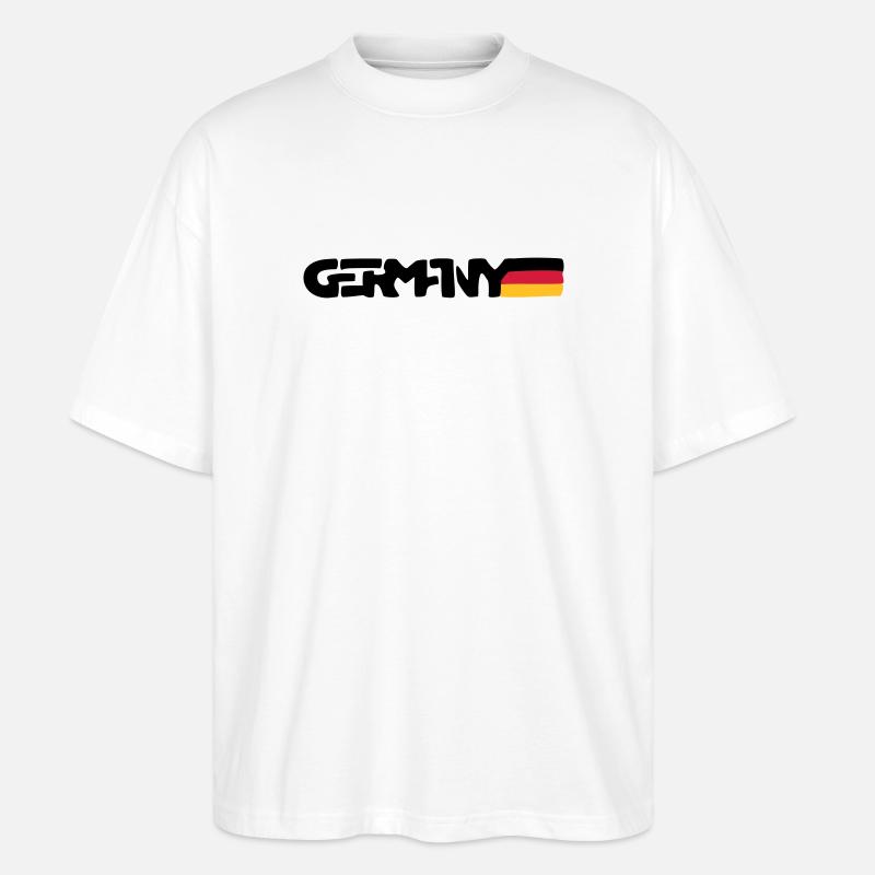Germany - Stanley/Stella Oversized Unisex Bio T-Shirt Blaster 2.0 - Weiß
