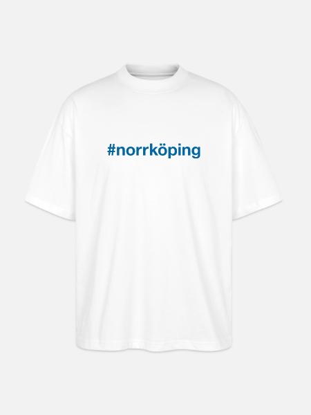 Norrköping Sverige Sweden Schweden - Stanley/Stella Oversized Unisex Organic T-shirt Blaster 2.0 - white