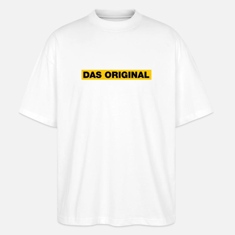 Das Original - Stanley/Stella Oversized Unisex Bio T-Shirt Blaster 2.0 - Weiß