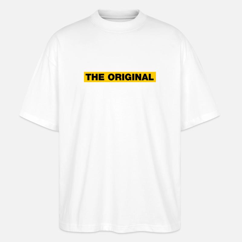 L’original - T-shirt bio Blaster 2.0 coupe oversize Stanley/Stella Unisexe - blanc
