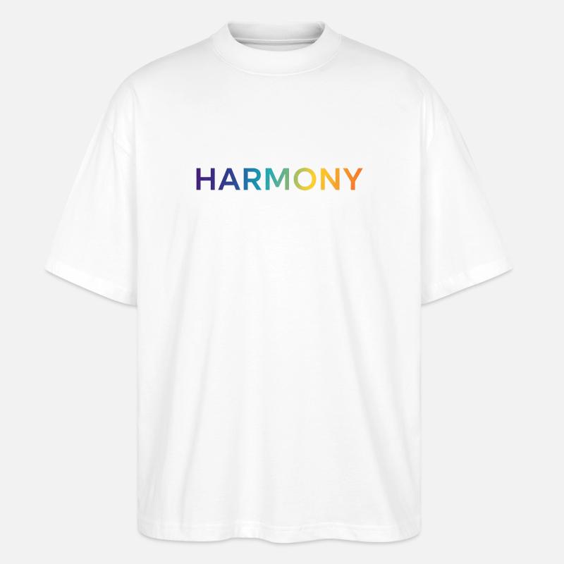 Harmony - Stanley/Stella Oversized Unisex Bio T-Shirt Blaster 2.0 - Weiß