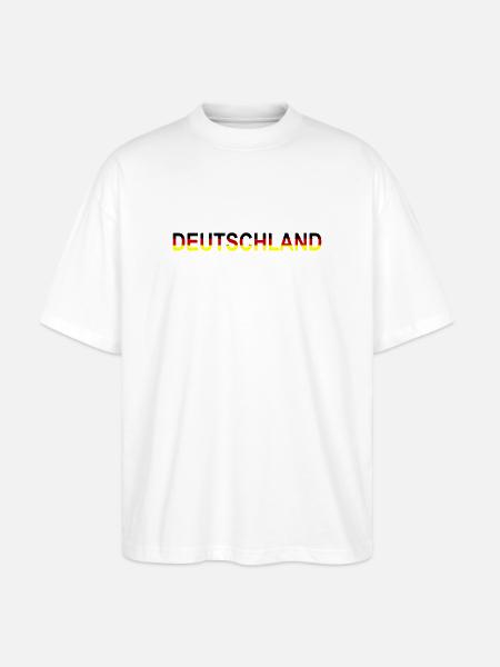 Germany Design - Stanley/Stella Oversized Unisex Organic T-shirt Blaster 2.0 - white