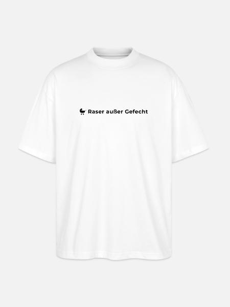 Nico Liebscher - Stanley/Stella Oversized Unisex Bio T-Shirt Blaster 2.0 - Weiß