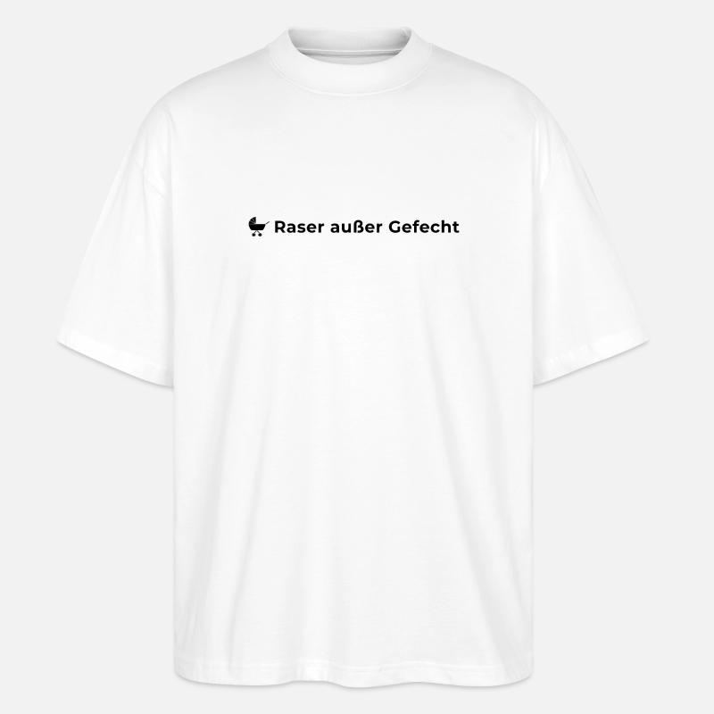 Nico Liebscher - Stanley/Stella Oversized Unisex Bio T-Shirt Blaster 2.0 - Weiß