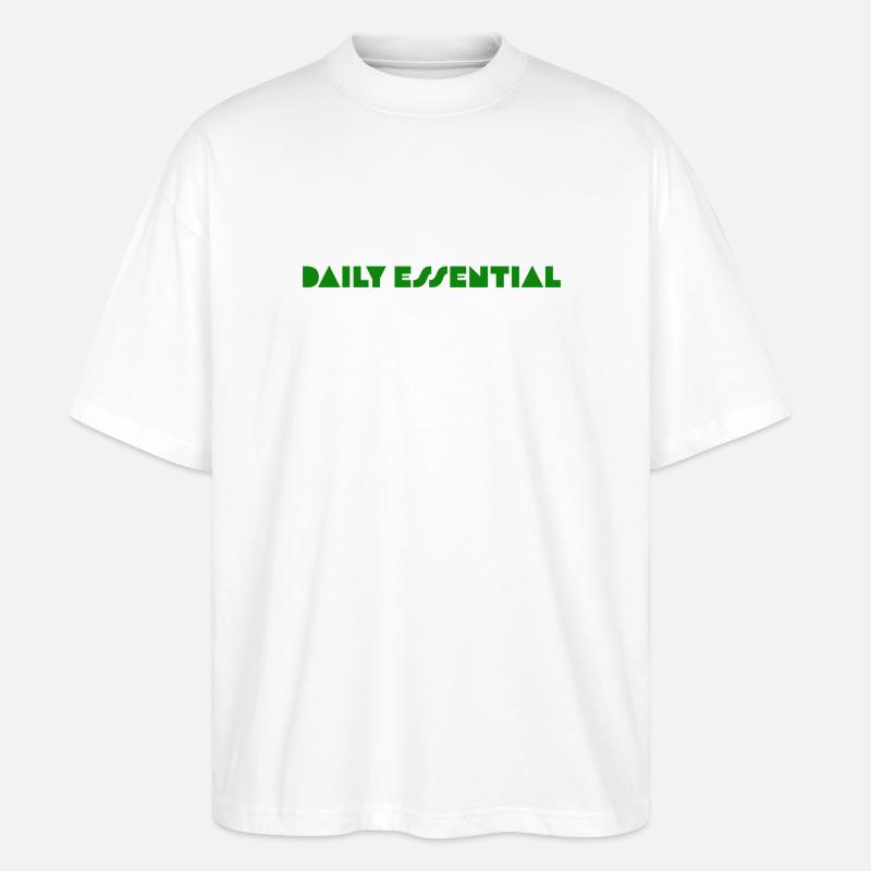 Basic but Bold - Stanley/Stella Oversized Unisex Organic T-shirt Blaster 2.0 - white