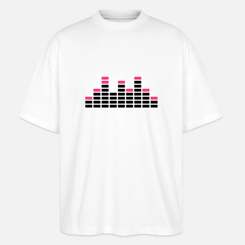 Equalizer - Stanley/Stella Oversized Unisex Bio T-Shirt Blaster 2.0 - Weiß